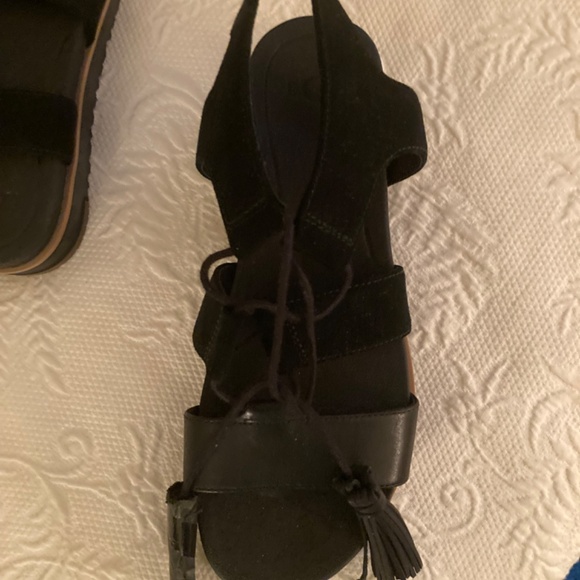 Black suede sandals - Picture 6 of 6